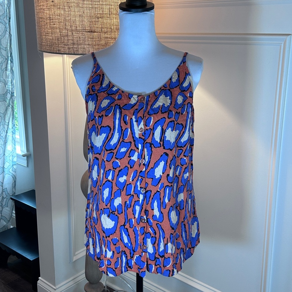 Cabi Euc Colorful Button Down Adjustable Strap Bl… - image 1